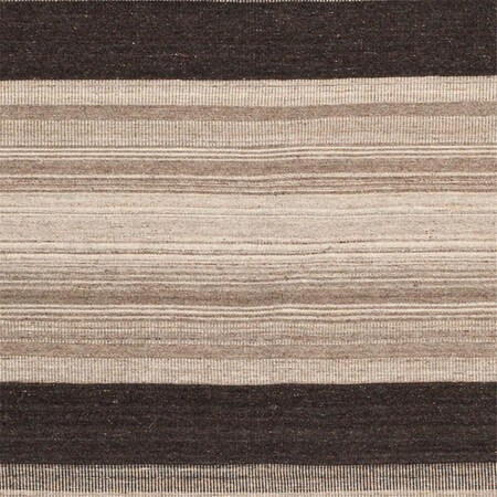 Safavieh Dhurries Hand Woven Flat Weave Square Area Rug Natural & Black - 6 x 6 ft. DHU628A-6SQ